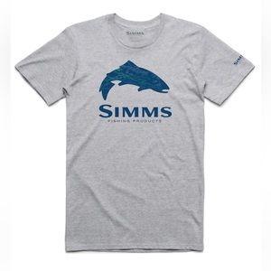 Simms Fire Hole Trout T-Shirt Men’s Size Large